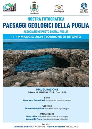 Mostra fotografica I paesaggi geologici della Puglia