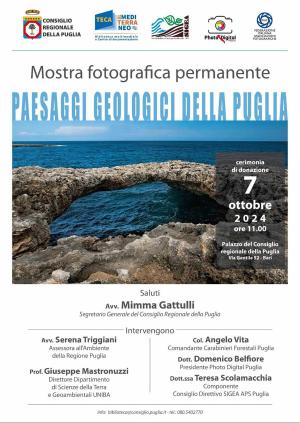 Mostra fotografica permanente (Paesaggi geologici della Puglia)