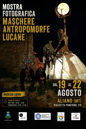 Mosta fotografica Maschere Antropomorfe Lucane